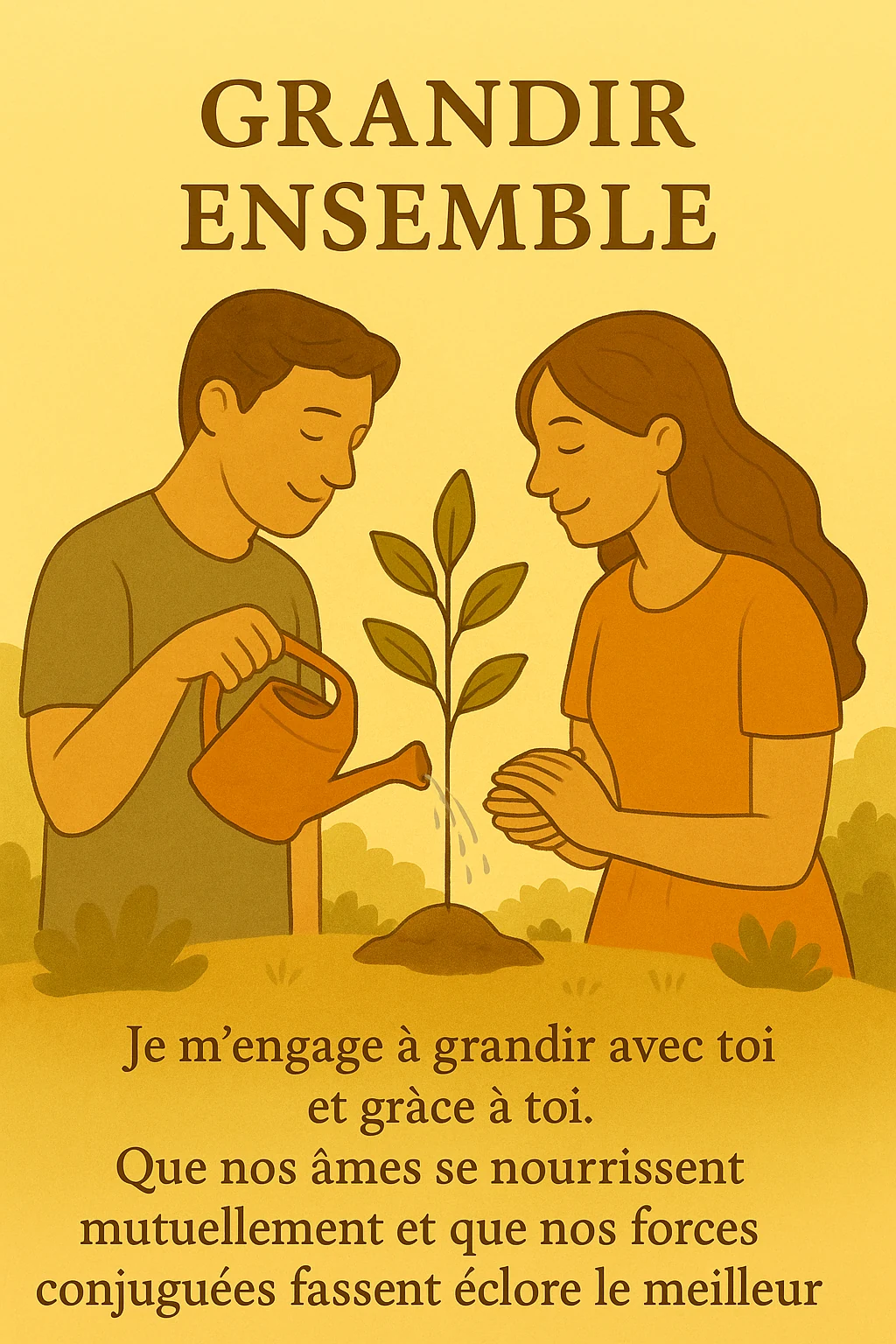 Illustration du pilier Grandir ensemble