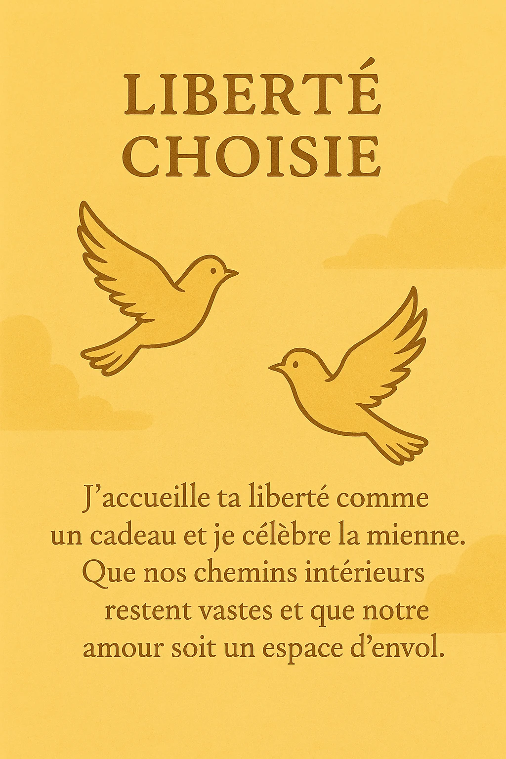 Illustration du pilier Liberté choisie